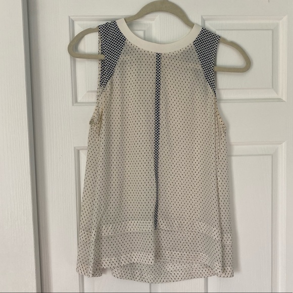 Madewell sleeveless patterned blouse - Picture 2 of 7